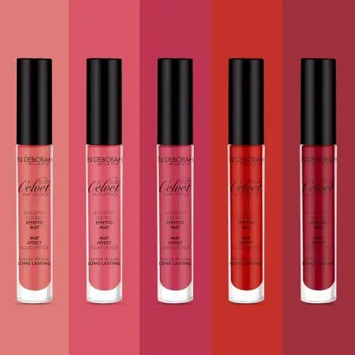 Deborah Velvet Lipstick Tom 06 Acabamento Duradouro