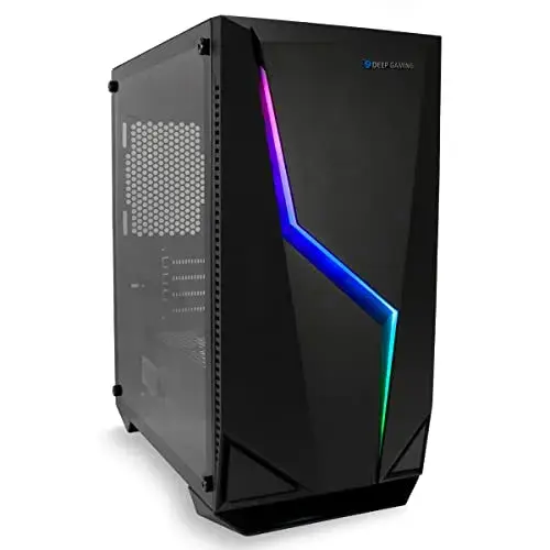 Deepgaming M235 Caixa Semi-Torre ATX Preto RGB