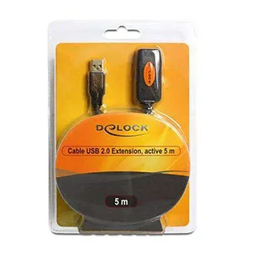 Delock Cabo Alongador USB 2.0 5 m