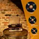Denver VPR-190 Gira-Discos Com Rádio FM e 2Altifalantes