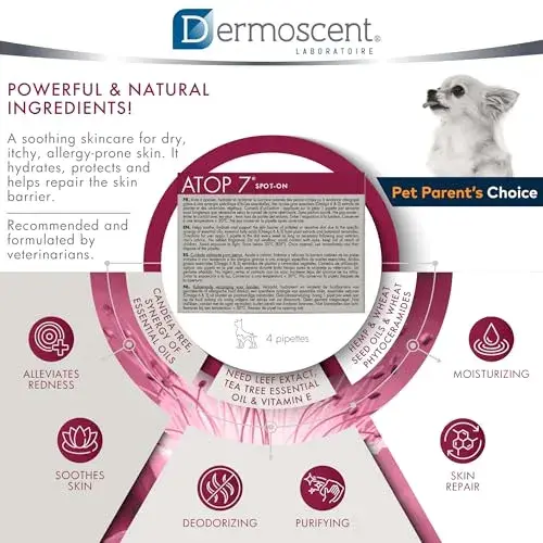 Dermoscent Atop7 Spot-on Cães Gatos 0-10kg