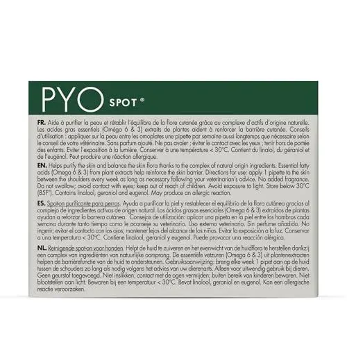 Dermoscent PYOspot Cão 10-20 kg Pipetas