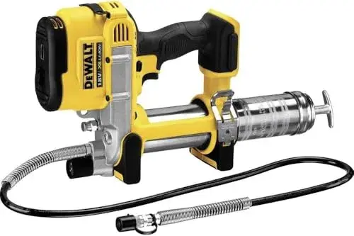 DeWALT Família Grease Gun 18V Potente com Alta Pressão e LED
