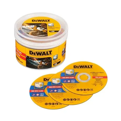 DeWALT Discos de Corte 125x1mm Pack 50