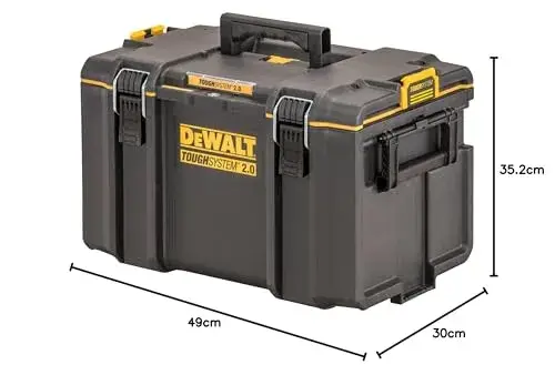 DeWALT Mala DS400 Toughsystem DWST83342-1 IP65 à prova d’água