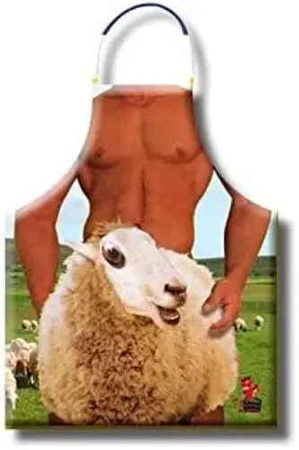 Diablo Picante Avental de Ovelhas