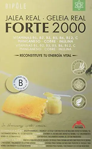 Dietéticos Intersa Geleia Real Forte 2000 20 Ampolas
