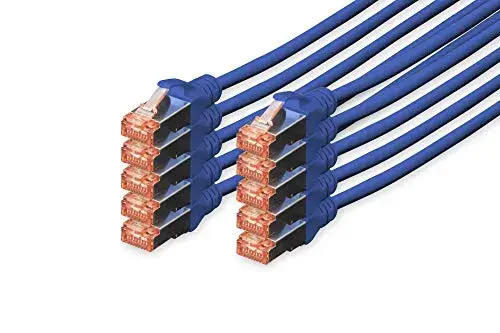 Digitus 3m Cabo de Rede Cat6 Azul