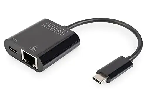 Digitus Adaptador USB-C para RJ-45 Gigabit Ethernet