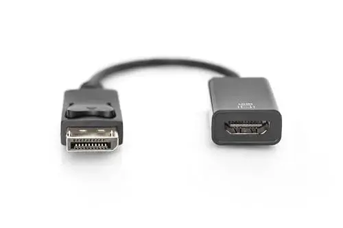 Digitus Cabo Adaptador DisplayPort para HDMI 0.2m M/F