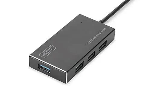 Digitus DA-70240-1 Hub USB 3.0 4 portas