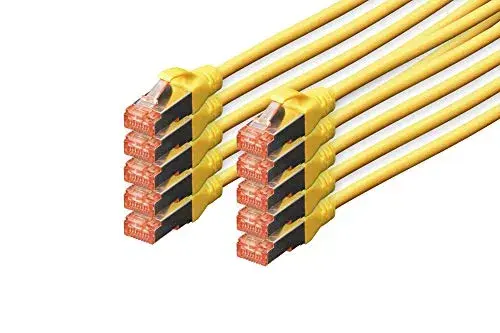 Digitus DK-1644-020-Y-10 Cabo de Rede 2m Amarelo