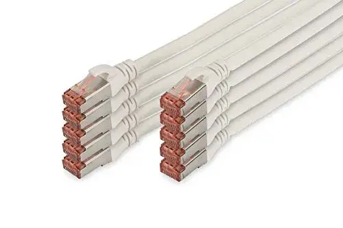 Digitus DK-1644-030-WH-3m Cabo de Rede Cat6 Branco