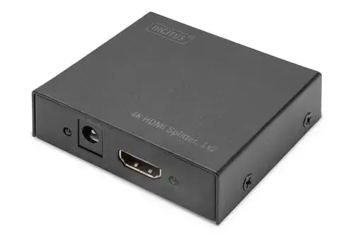 Digitus HDMI Splitter 1×2 2 portas 2 conectores 4K HDMI