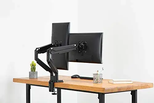 Digitus DA-90395 Suporte de Monitor Doble VESA 100×100 Inclinação Giração