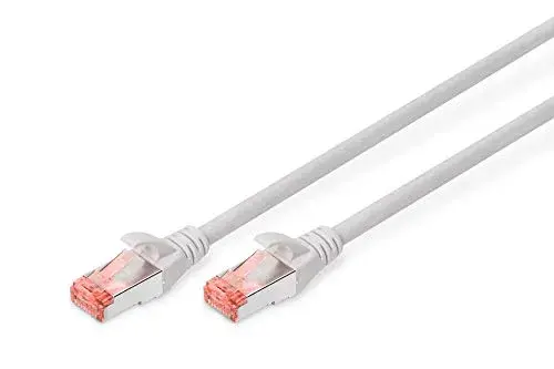 Digitus DK-1644-100 Cabo Ethernet CAT6 10 metros Cinza