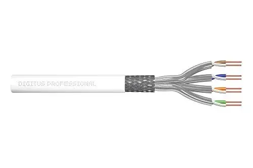 Digitus DK-1743-VH-305-MF-W Cabo de Rede Cat7 Branco