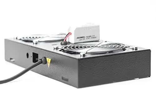 Digitus DN-19 FAN-2 WM T SW Kit 2 Ventoinhas para Servidor 19″ Preto