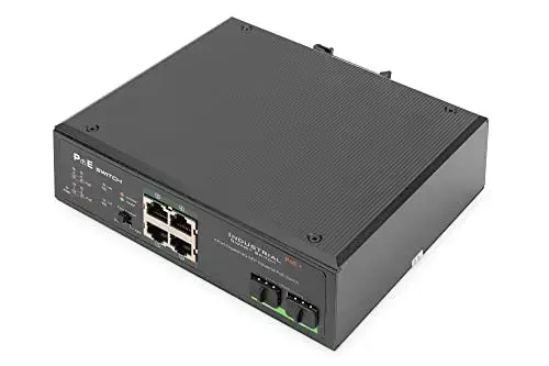 Digitus DN-651109 Switch Ethernet PoE Preto
