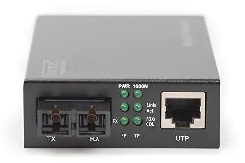 Digitus DN-82120-1 Media Converter Gigabit Fibra Ótica