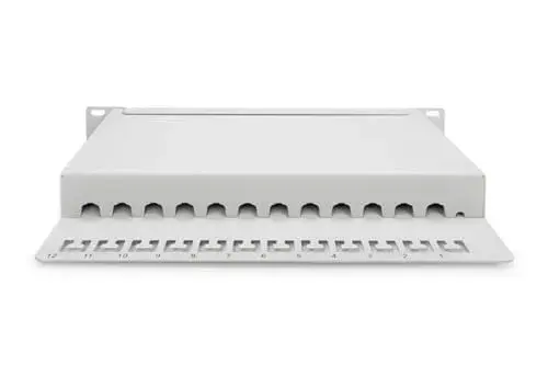 Digitus DN-91612S-EA-G Patch Panel Shielded 12-Port Cinza