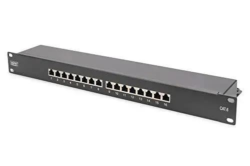 Digitus DN-91616S-B Switch 1 Gbps Amarillo