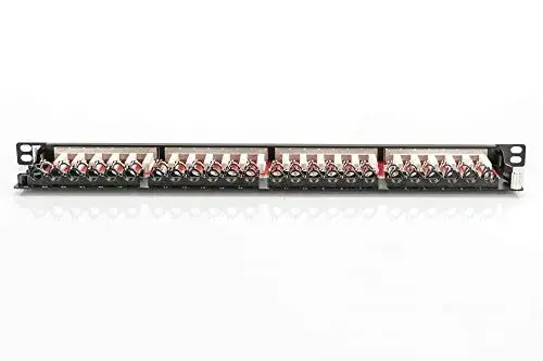 Digitus DN-91624S-SL-EA Patch Panel 19″ 24P Cat6A Blindado