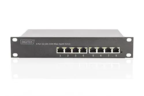 Digitus DN-95331 Switch Gigabit 8 Port Poe+ Gerenciado