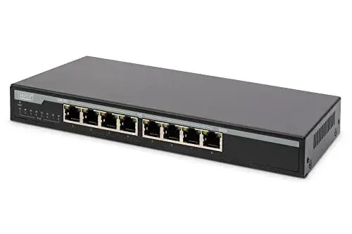 Digitus Switch 8 Portas Gigabit PoE