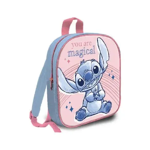 Disney Mochila Stitch 29cm lilás