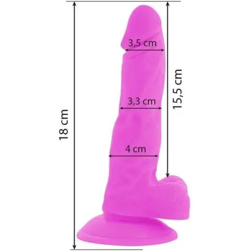Diversia Flexible Vibrador 18cm Lilás
