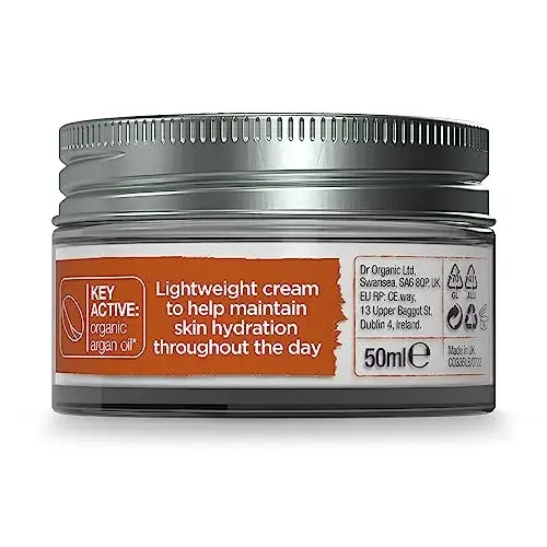 Dr. Organic Bio Argao Creme de Dia para pele seca e madura 50ml