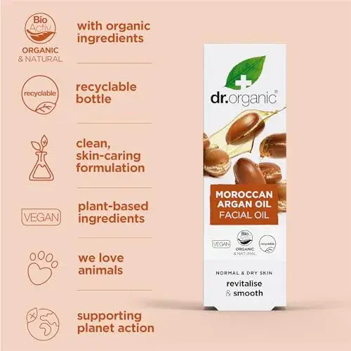 Dr. Organic Bio Argão Sérum Óleo Facial 30ml