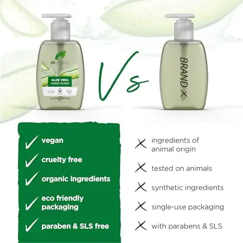 Dr. Organic Sabonete Líquido Aloé Vera 250ml