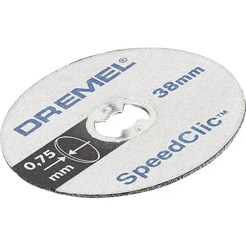 Dremel Discos de Corte Speedclic 38mm para metal