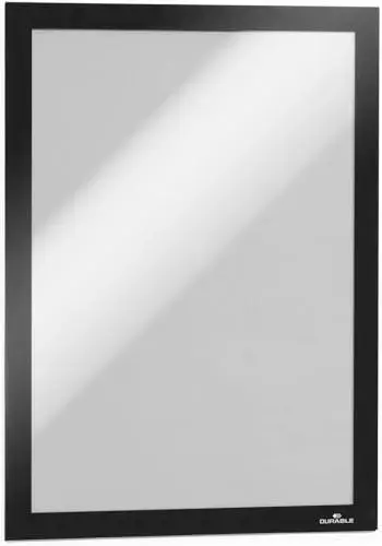 Durable L78316 Moldura Porta-anúncios A4 Preto