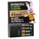 Duracell CEF 27 1300 mAh AA e AAA Recarga Rápida