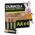 Duracell Pilha Recarregável 1300mAh AA 1,2V Recarregável