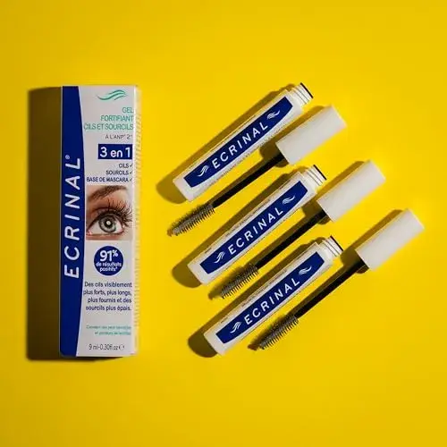Ecrinal Gel Fortificante Pestanas e Sobrancelhas 9ml