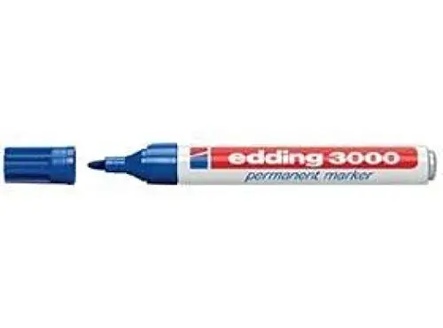 Edding Marcador Permanente Azul 3 mm