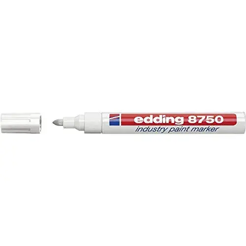 Edding Marcador Permanente Branco Grosso 2-4mm