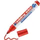 Edding Marcador Vermelho Médio Traço Rápido