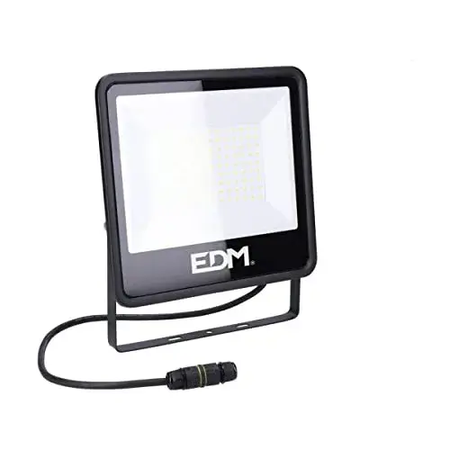 EDM Projetor LED 100W Luz Fria Black Series