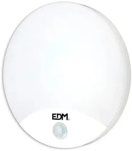 EDM Aplique Redondo Exterior LED 15W 1250 Lumens 6400K