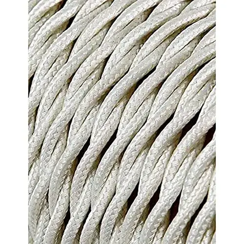 EDM Cabo Tecido Trançado 2×0,75mm 5m