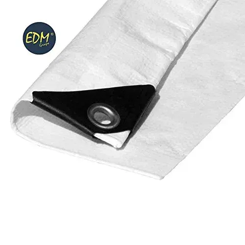 EDM Toldo 5x8M Branco Dupla Face