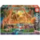 Educa Puzzle Regressando da Savana 4000 peças 136x96cm