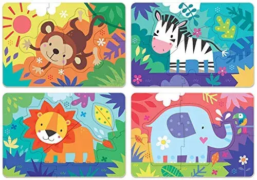 Educa Brinquedos de Encaixe Animais da Selva 5-8