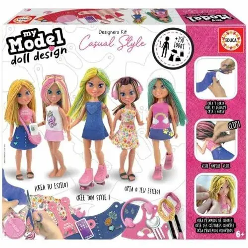 Educa My Model Casual Brinquedo de Beleza