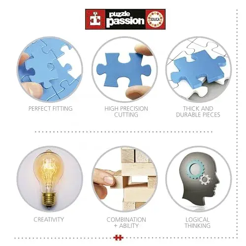 Educa Puzzle 500 Peças Mediana Cachorros na mala